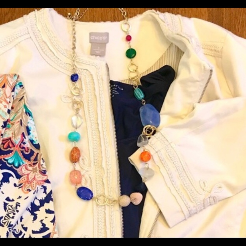 Chico’s Cream Jacket